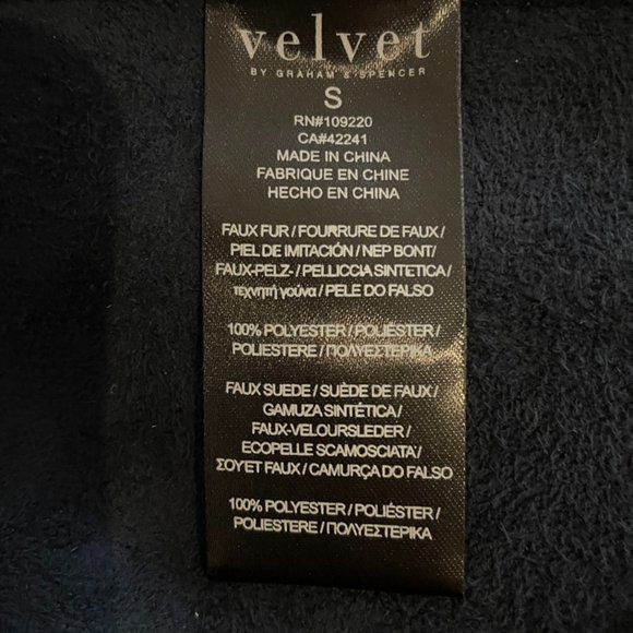 Luxurious Velvet by Graham and Spencer Faux Fur Coat - Reversible - Picture 9 of 10